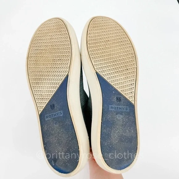 ROTHY'S The Chelsea Pull-On Knit Ankle Boot in Fog Melange - Picture 8 of 8